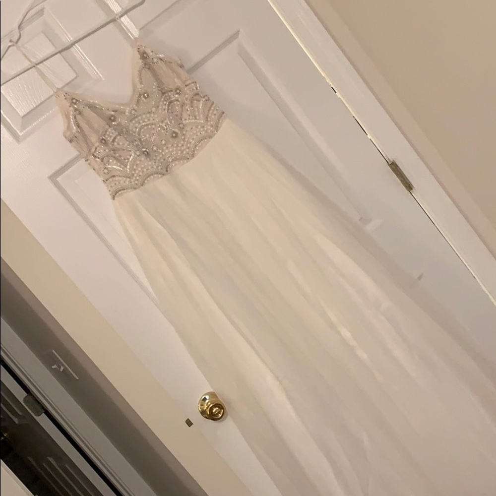 NWT BHLDN wedding dress with beading